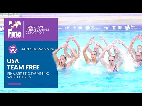 USA 🇺🇸 Tremendous Team Free Routine | FINA Artistic Swimming World Series 2021