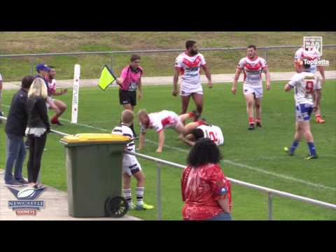 2016 Newcastle RL Round 11 Reserve Grade Highlights - Central Butcher Boys v South Newcastle Lions