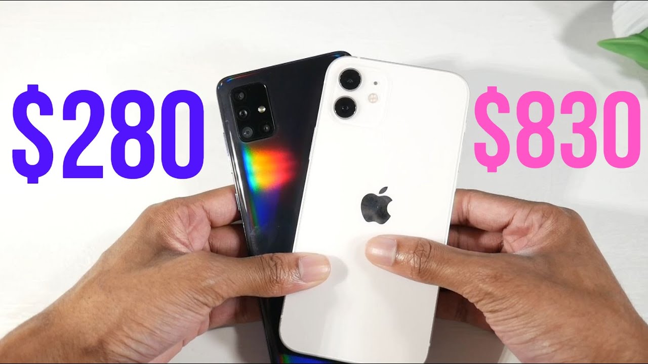 Samsung Galaxy A51 VS IPhone 12!  How Does The Most Popular Mid-Ranger Matchup?