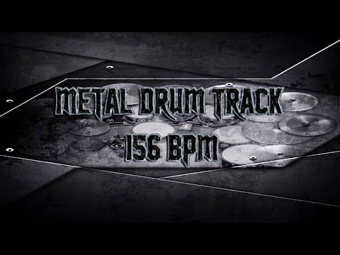 Modern Metal Drum Track 156 BPM | Preset 2.0 (HQ,HD)