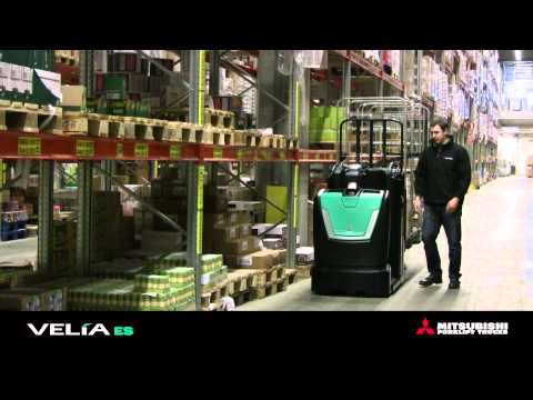 VELIA ES : Low Level Order Picker : Mitsubishi Forklift Trucks