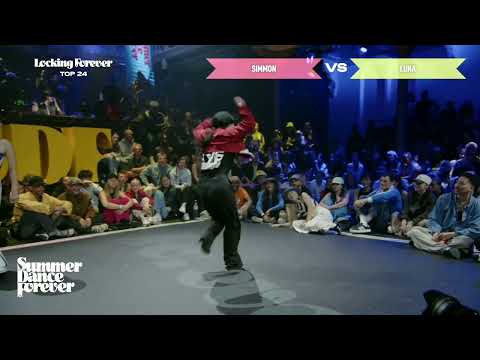 Simmon vs Luna TOP 24 Locking Forever | Summer Dance Forever 2025