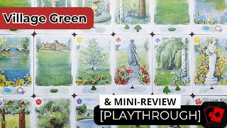 Solo Playthrough & Mini-Review | Village Green