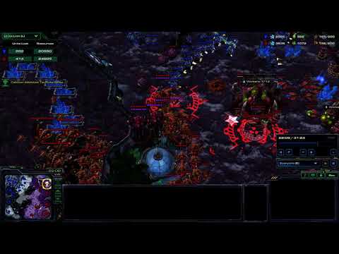 MASSIVE NUKE StarCraft 2 Archon Mode