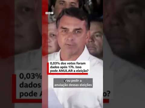 0,03% dos votos foram feitos após as 17 horas. Isso pode anular a eleição?