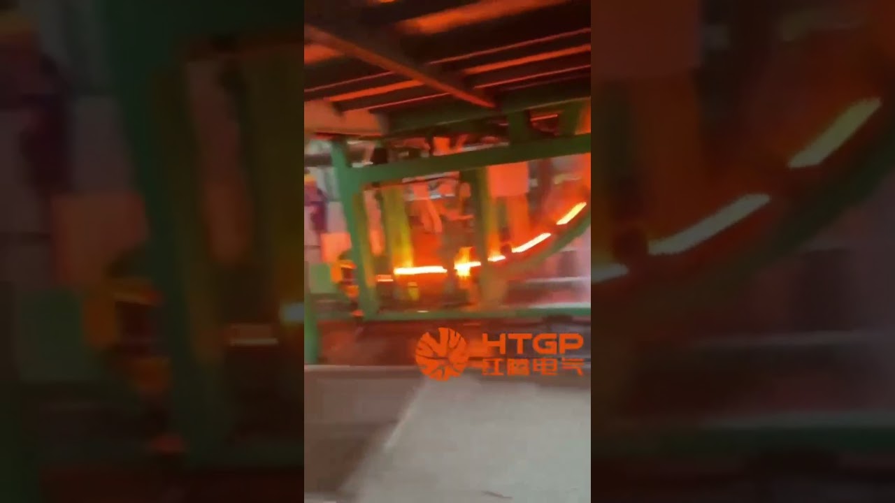 R3.5 CCM Continuous casting machine, producing 70X70mm steel billet