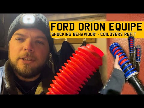 1990 Ford Orion Equipe Project Part 8 - ‘Shocking behaviour’ - refitting the coilovers