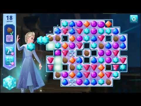 Disney Frozen Adventures Level 119 - NO BOOSTERS ❄️👸⛄ | SKILLGAMING ✔️
