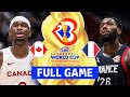 Canada vs France | Full Basketball Game | FIBA Basketball World Cup 2023