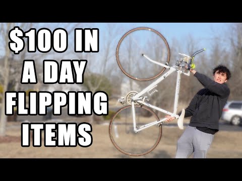 I Tried Making $100 in a Day Flipping Items