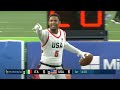 Men S Flag Football Championship Italy Vs USA 2022 World Games