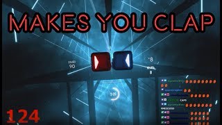 Actually playing Cha Cha Slide in Beat Saber