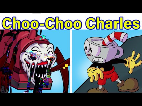 New Pibby CHOO CHOO CHARLES Leaks/Concepts | CUPHEAD VS CHOO CHOO CHARLES (FNF Mod)