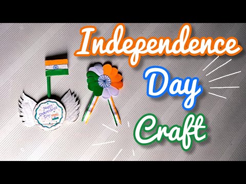 Independence day special craft ideas ||Easy craft making || Alveena's life