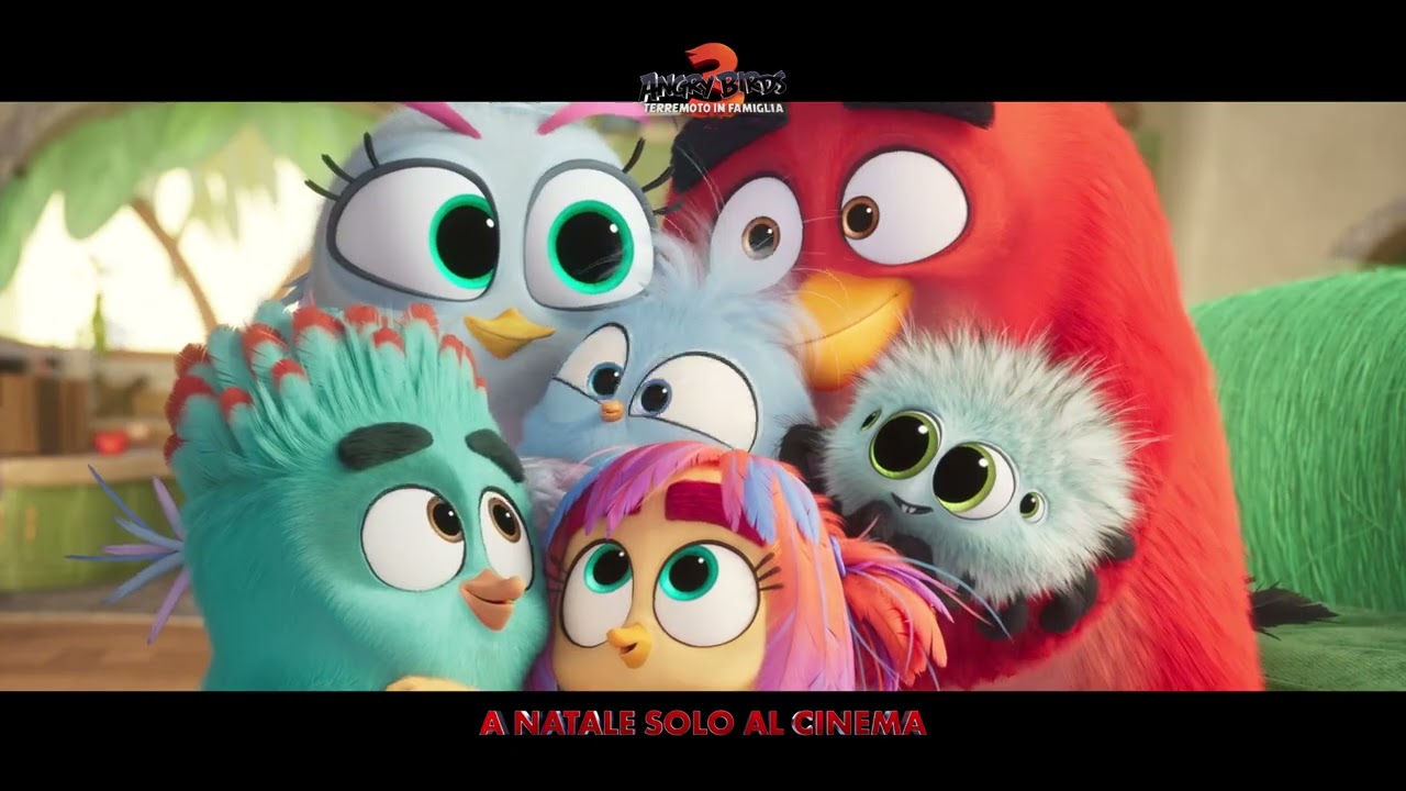 Angry Birds 3 – Terremoto in famiglia – Il trailer ufficiale