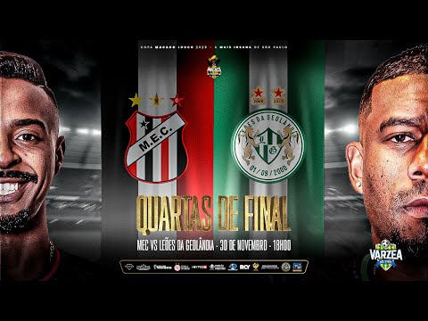M.E.C. x Leões da Geolândia | Quartas de Final • Copa Macaco Louco 2025
