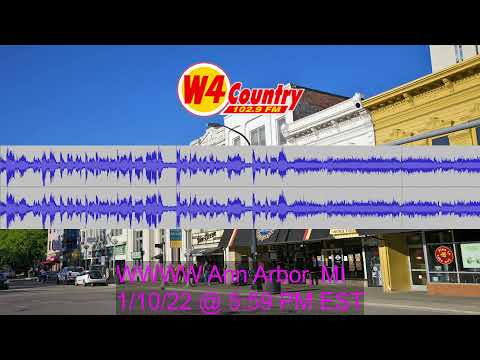 W4 Country | WWWW Ann Arbor, MI Legal/TOTH ID (1/10/22)
