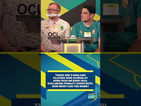 Can you name the 9 ENGLISH GOALSCORERS at EURO 2020 & 2024? 🦁