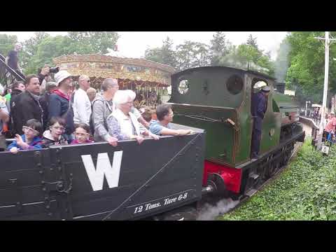 Fawley Hill Railway 2016 Fast Train TV