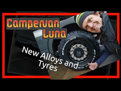 Campervan Luna - New Alloys and Tyres | Ep 10