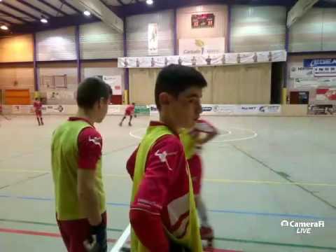 GaliciaNhockey partido categoría Infantil entre Escola Lubiáns y Traviesas