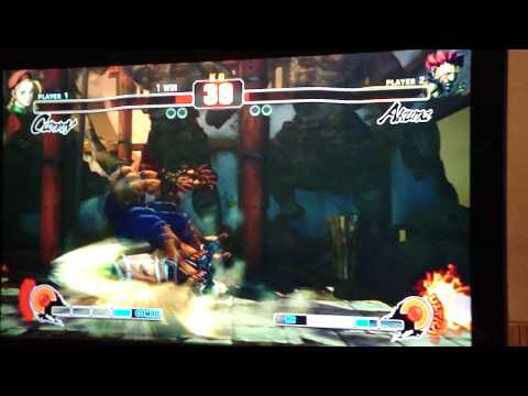 Gamestop SF4 Tournament 6-20-09 - Losers' Finals - Magno vs DSP pt2