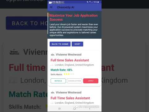 ChanceUp AI - Match Dream Job