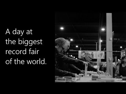 A day at the biggest record fair in the world. (Record Fair Utrecht, Netherlands)