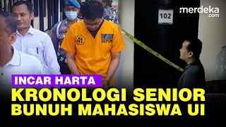 Download lagu Kronologi Sadis nan Licik, Senior Bunuh Mahasiswa UI Motif Incar Harta mp3