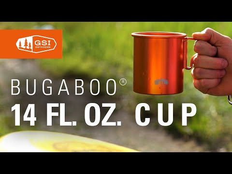 Turistinis puodelis GSI Outdoors Bugaboo - Violetinė video