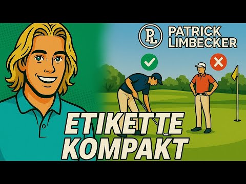 ETIQUETTE compact⛳️ illustrated - Be a pleasant teammate😉 - Golf Academy Jakobsberg ☀️⛳️