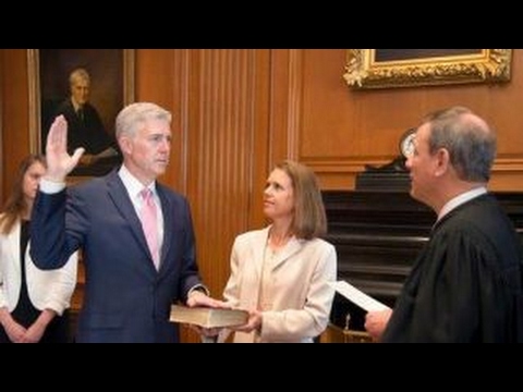 Gorsuch takes the bench