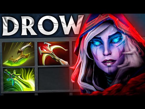 One Shot Drow Ranger Daedalus + Butterfly🔥🔥🔥Mega Creeps Comeback 48Kills | Dota 2