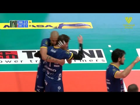 Leo Shoes PerkinElmer Modena vs. Cucine Lube Civitanova - FIVB - Super Liga - Match Highlights