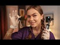 ASMR The Most Detailed Ear Cleaning Ear Exam Hearing Test Otoscope Tuning Forks Cotton