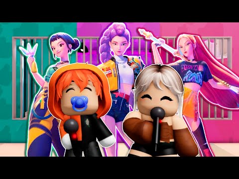 SOMOS BEBES ATRAPADOS en La PRISIÓN de las GUERRERAS del K-POP pero CANTAMOS @paunidly