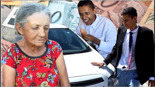 Filho abandona mãe por dinheiro - História