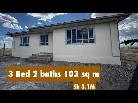 Isinya 3 bed 2 baths 103 sq m with Premium finishes precast house 