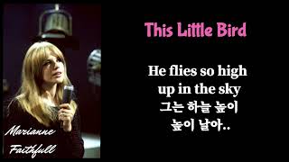 Marianne Faithfull{마리안느 페이스플}This Little Bird{작은새}