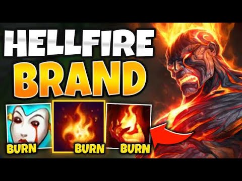 WTF?! ONE SPELL TICKS FOR 50% MAX HEALTH?! HELLFIRE BRAND IS OP! - League of Legends