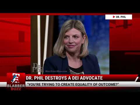Watch: Dr. Phil Destroys A DEI Advocate