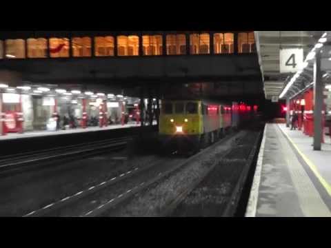 86639/86607 4m74 Coatbridge - Crewe liner, 12th November 2014