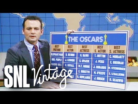 Weekend Update: Bill Murray's 1981 Oscar Predictions - SNL