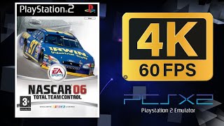 NASCAR 06: Total Team Control | PS2 (PCSX2) | 4K UHD