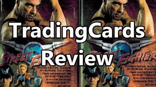 Street Fighter The Movie Trading Cards Review - The No Swear Gamer