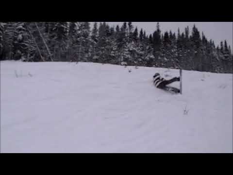 Mark Grant Snowboarding 30 foot Gap