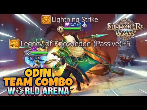 Odin Team Combo in World Arena Ep. 2 - Summoners War