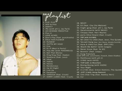 SIK-K PLAYLIST | 노래 모음 - 50 BEST SONGS