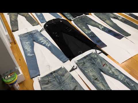 MIKE AMIRI DENIM Collection - Sneak Peak into my closet - AMIRI 4 DA Denim