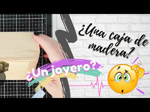 Tutorial: caja/cofre de madera alterada - DIY Mix media [CO Beebeecraft]